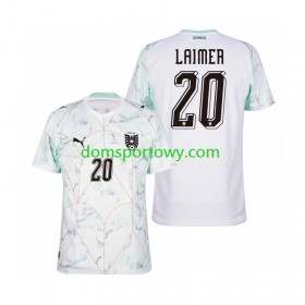 Koszulka Austria Konrad Laimer 20 Wyjazdowe Koszulki Piłkarskie World Cup 2026 Krótki Rękaw